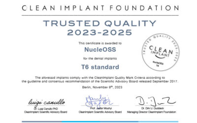 NucleOSS T6, Certificate