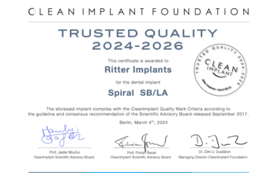Ritter Implants Spiral SB/LA, SEM