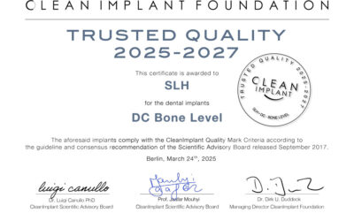 SLH DC Bone Level, Certificate