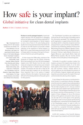 How safe is your implant?