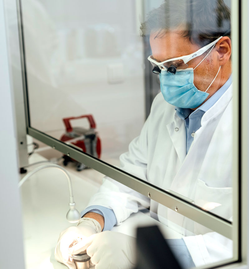 Externally audited process of analysis